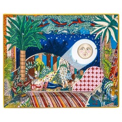 Hermes Change Tray Acte III, Scene I, La Clairiere Limoges Porcelain