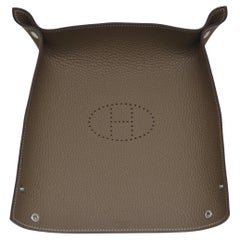 Hermes Change Tray Etoupe  NEW In Box