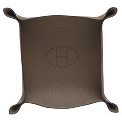 Hermes Change Tray Etoupe  NEW In Box