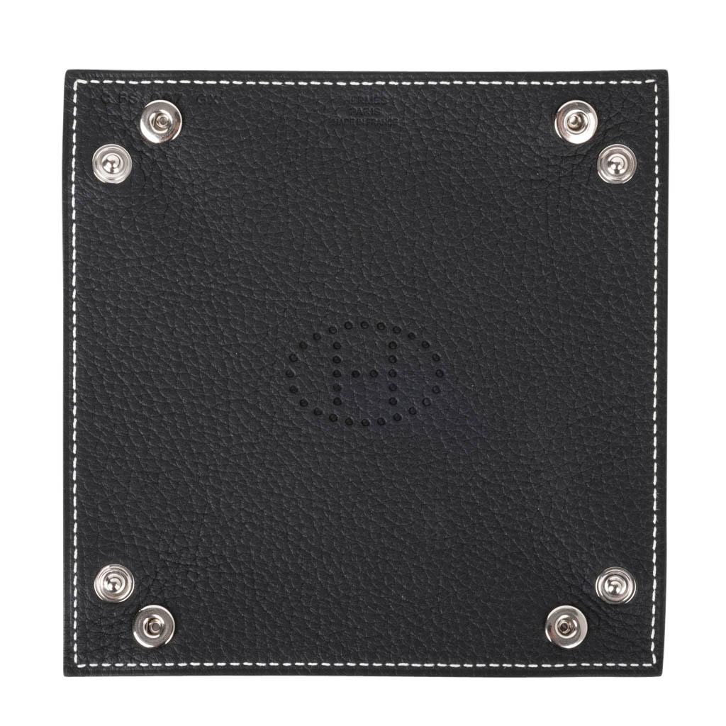 Hermes Change Tray Mini Mises Et Relances Black nwt 4