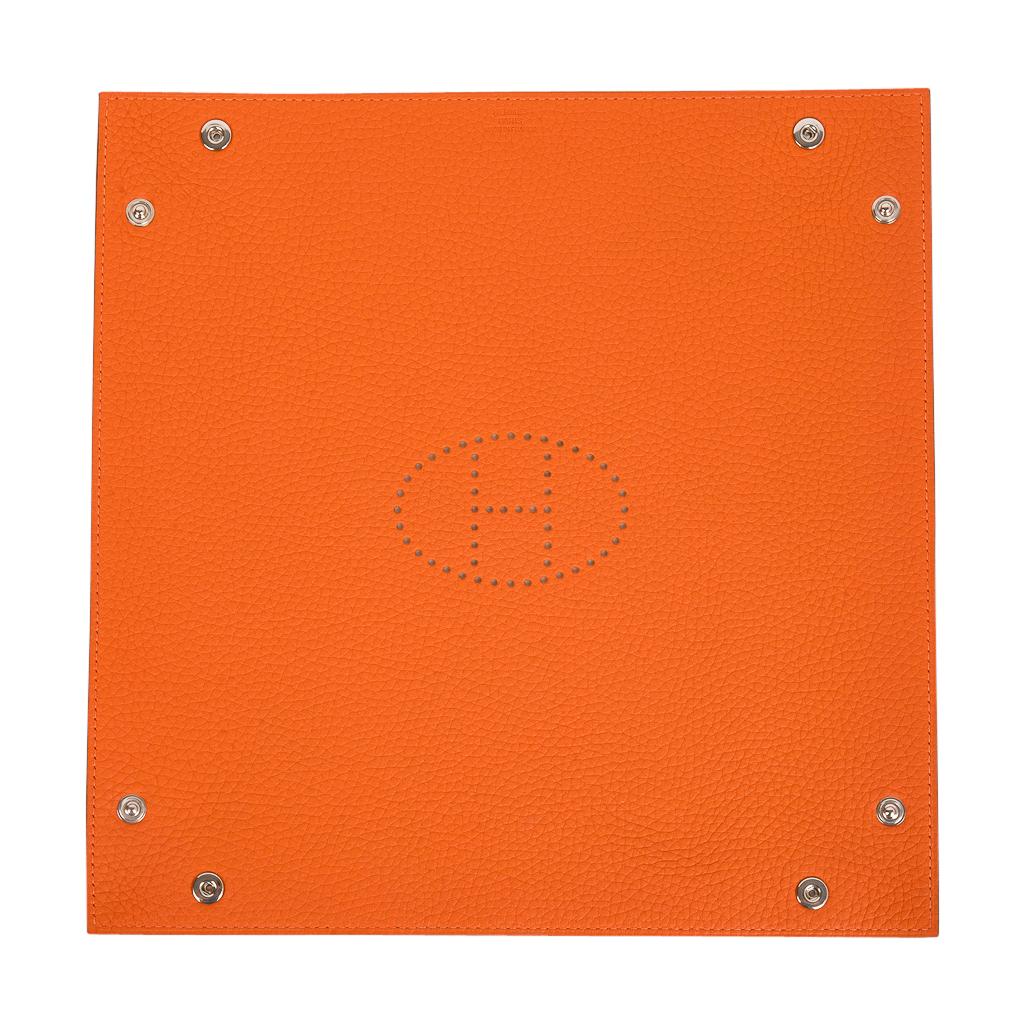 Women's or Men's Hermes Change Tray Mises Et Relances Potiron New w/Box