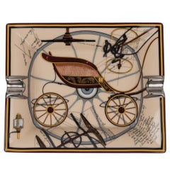 Hermes Change Tray Project De Voiture Petit-Duc Bateau Porcelain Rare