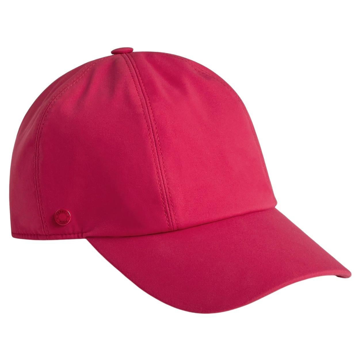 Hermes Cherry Rose Serena cap Size M For Sale