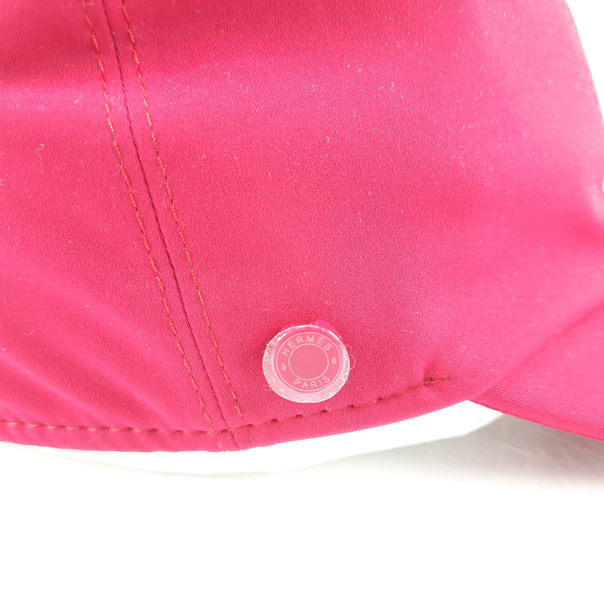 Women's Hermes Cherry Rose waterproof jersey Size M Serena cap For Sale