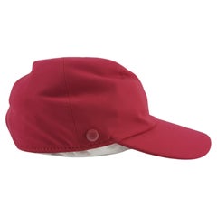 Used Hermes Cherry Rose waterproof jersey Size M Serena cap