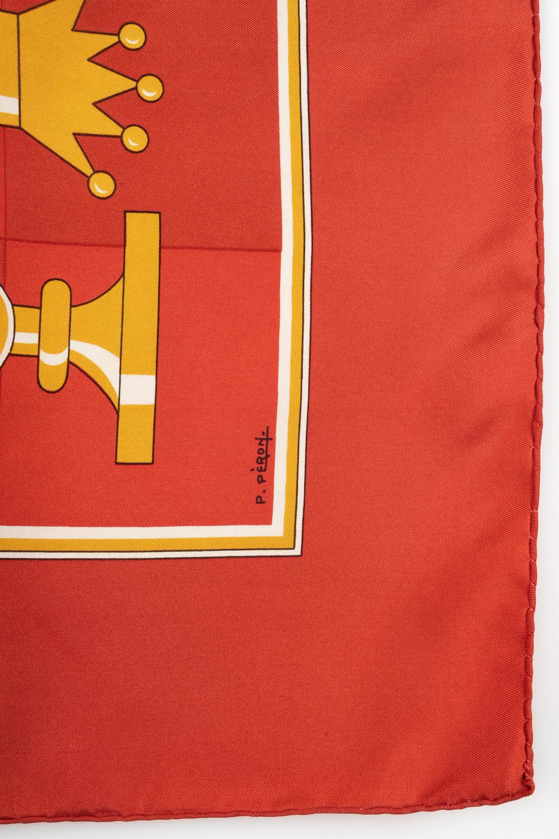 Hermès 'Chessboard' foulard / squared scarf 1