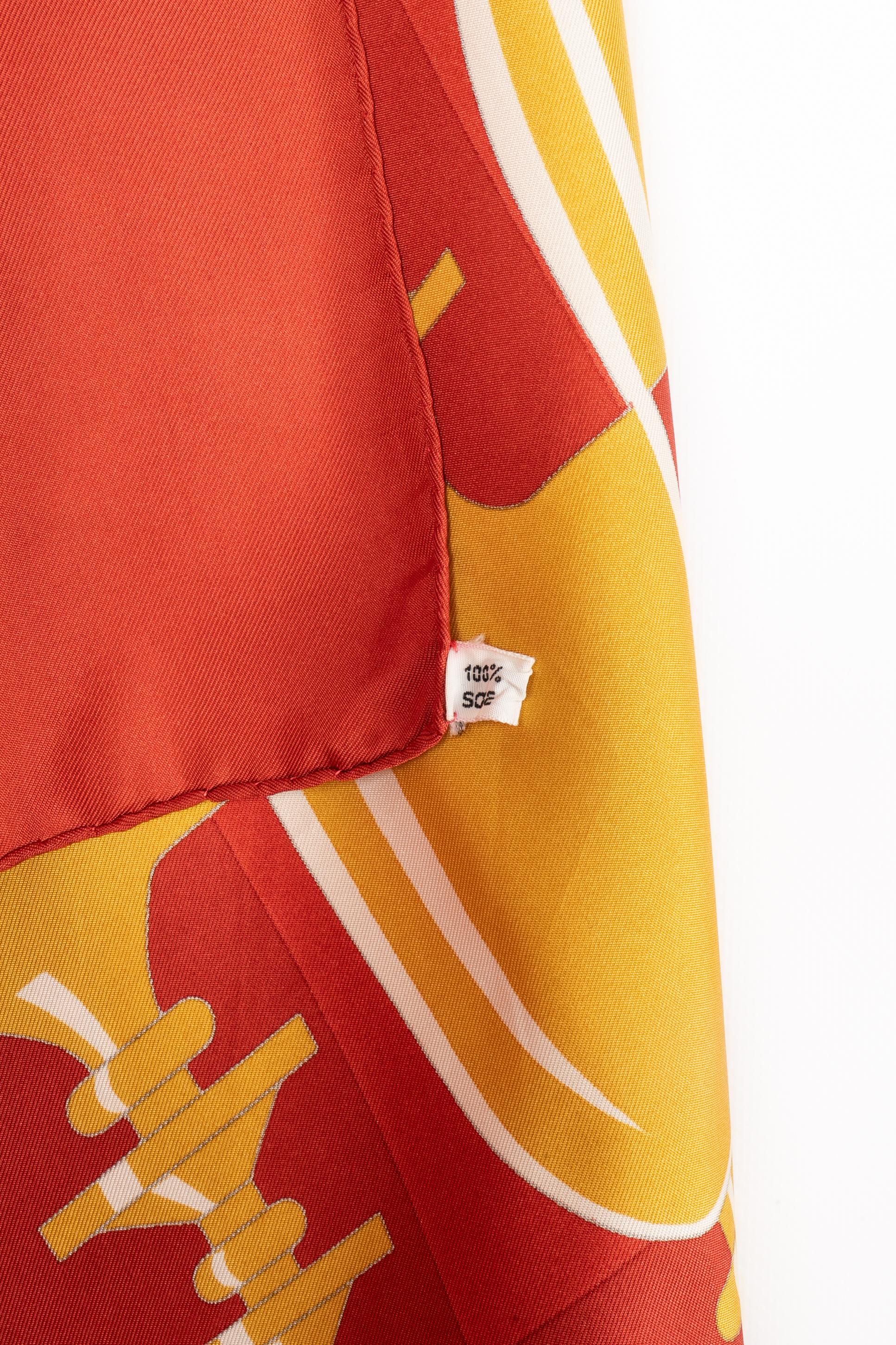 Hermès 'Chessboard' foulard / squared scarf 2