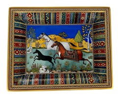 Hermès Cheval d'Orient Porcelain Change Tray by Nathalie Rolland Huckel