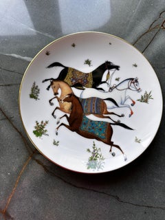 Set di stoviglie in porcellana Hermès "Cheval d'Orient" - 41 pezzi