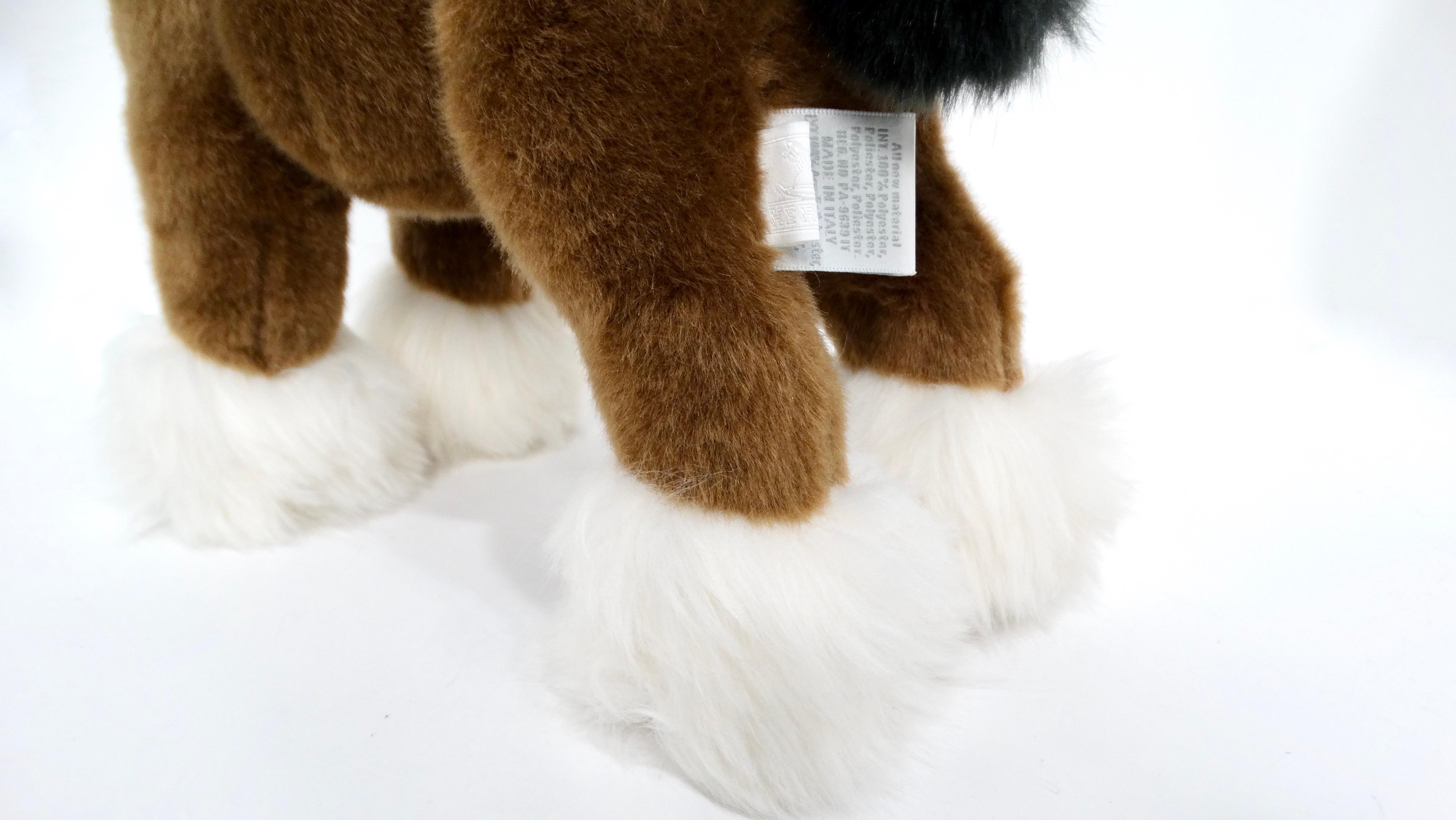 Hermes Cheval Hermy Cavallo Marrone Giocattolo di Peluche in vendita 3