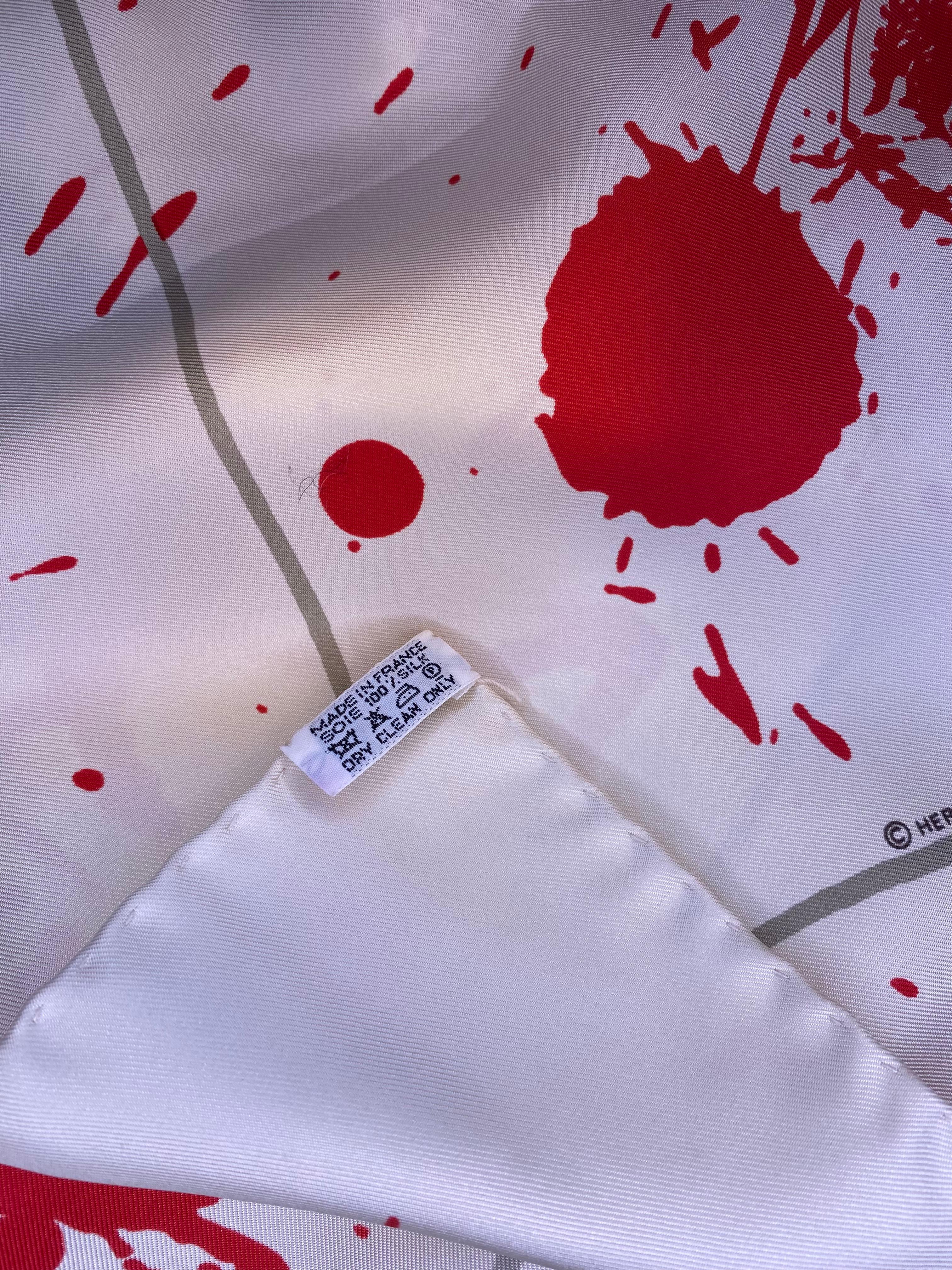 Hermes 'Cheval Surprise' Silk Scarf 90cm x 90cm en venta 5