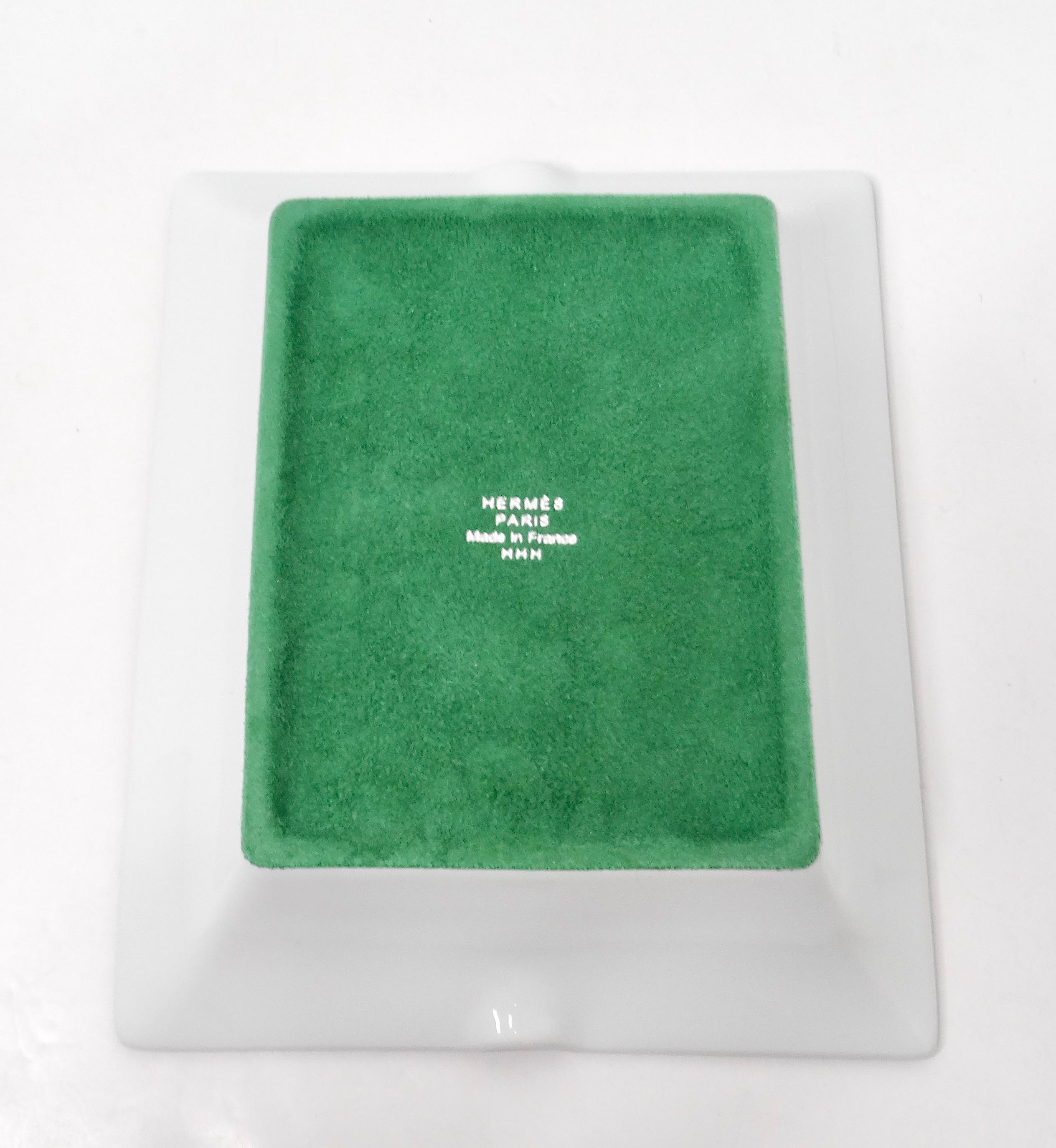 Hermes Chevaloscope Neon Porcelain Ashtray en vente 3