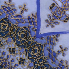 Hermès Chiffon Arabesque Square Scarf