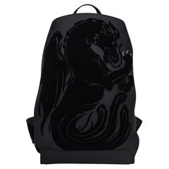 Hermes Chimeres Dragon Cityback Men's Backpack Embroidered Togo Leather