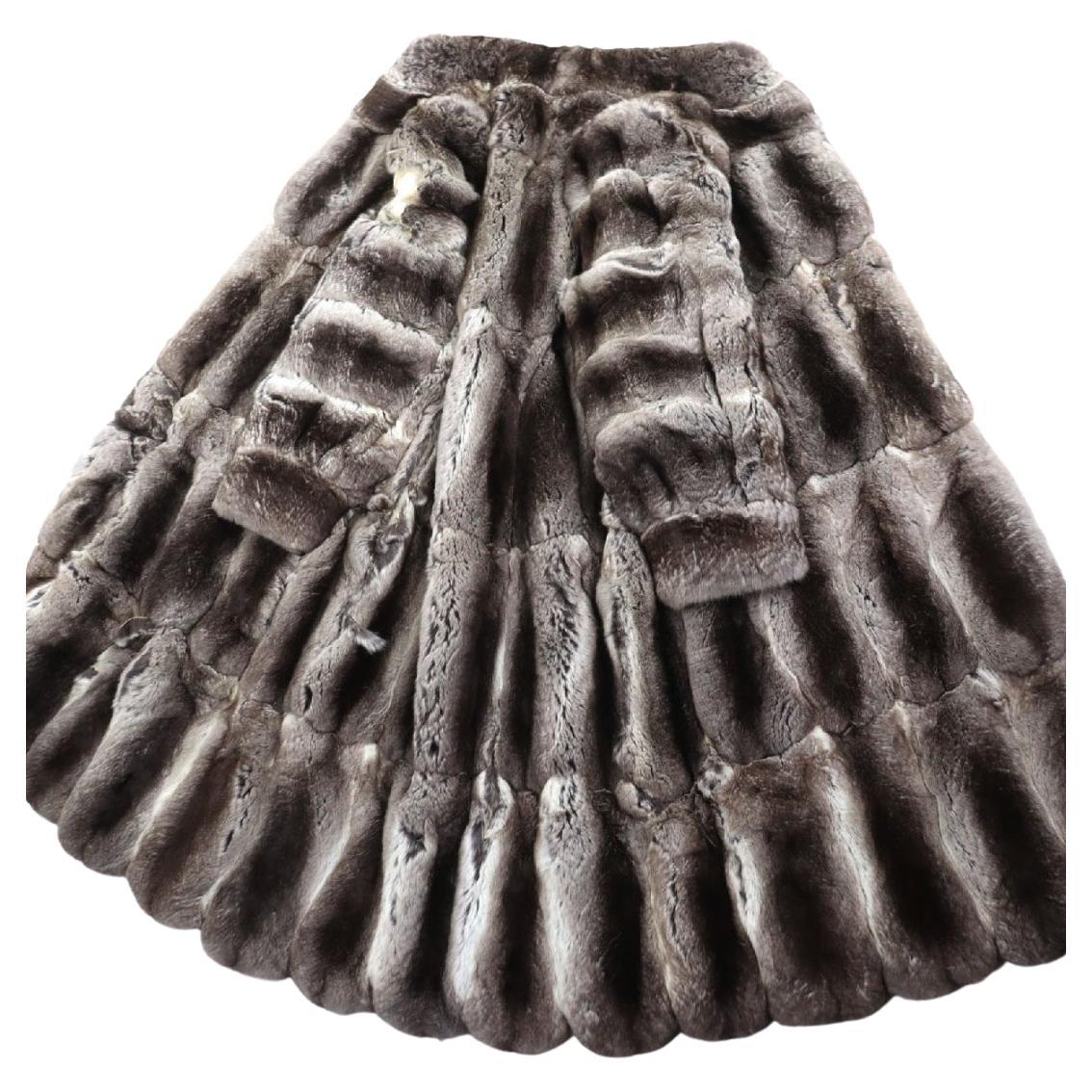 Hermès Chinchilla Fur Coat (size 8) ~no duties
