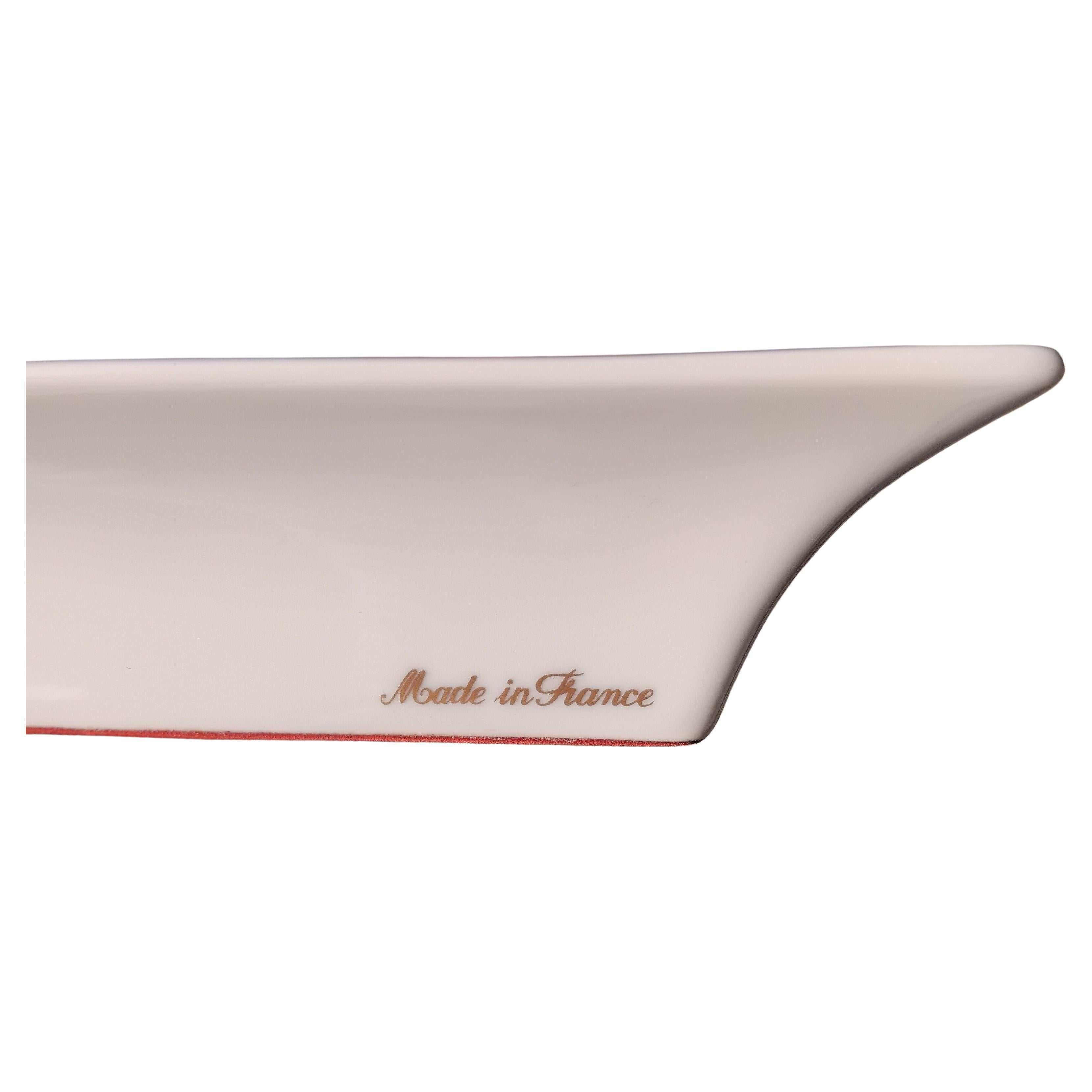 Hermès Chinese Emperor Ashtray Change Tray Porcelain Gold 6
