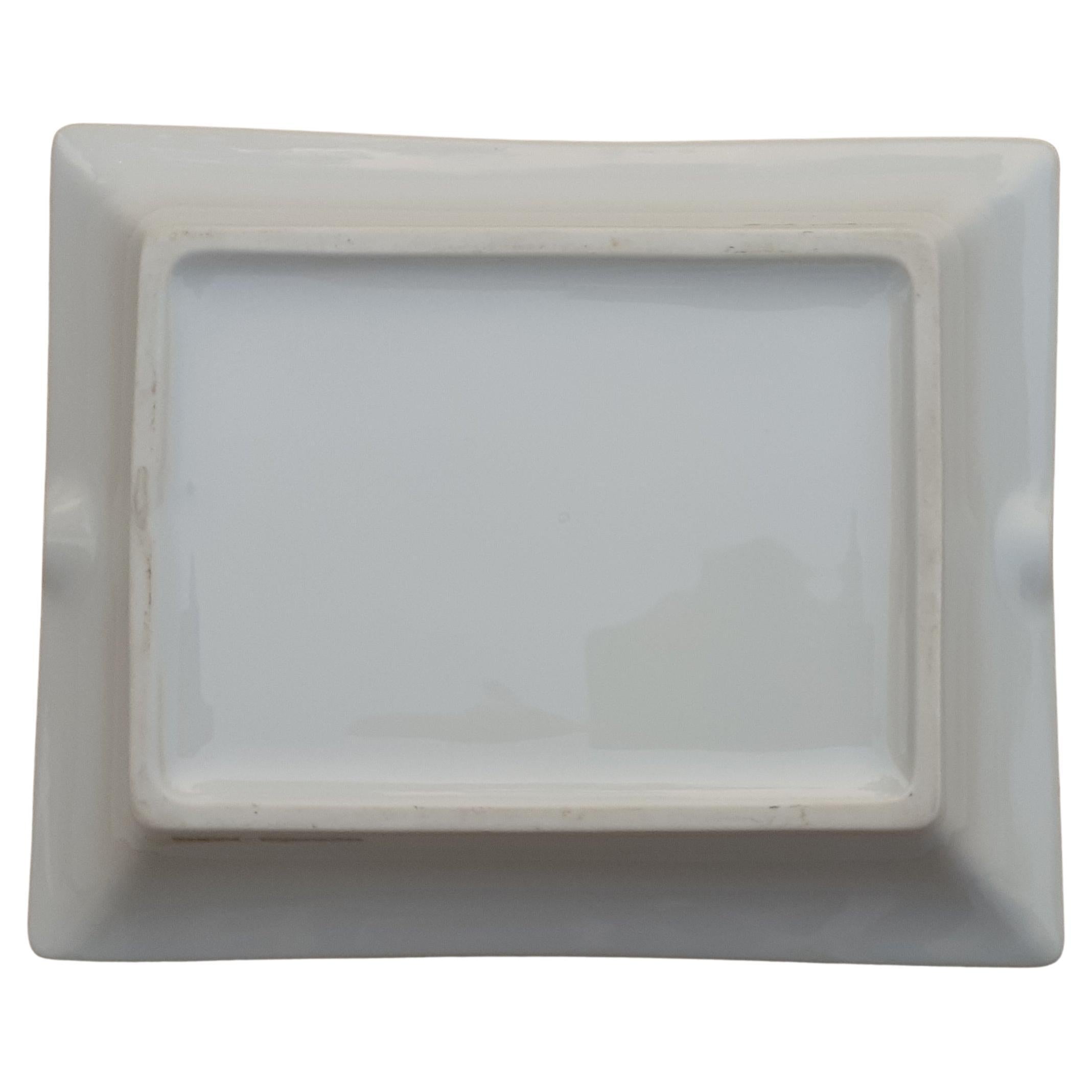 Hermès Chinese Emperor Cigar Ashtray Change Tray Porcelain Gold For Sale 9