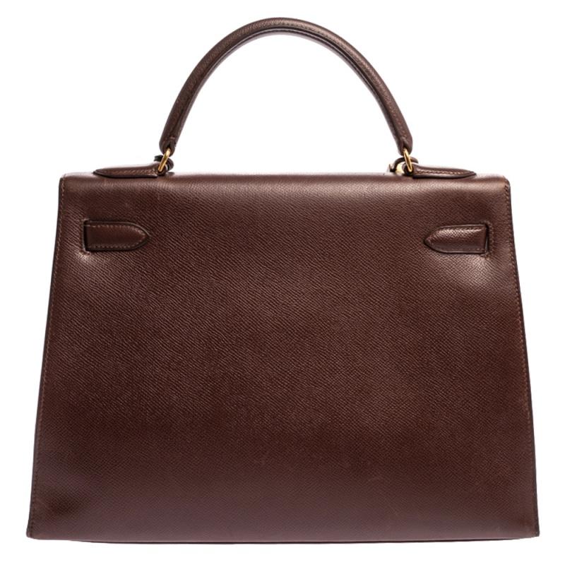 Your wait to own a Hermes Kelly Sellier is now over! Inspired by none other than Grace Kelly of Monaco, every Hermes Kelly is carefully hand-stitched to perfection. The Sellier is the classic Kelly and has a beautifully structured look with sharp