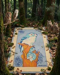 Hermes Chouette Terry Beach Towel