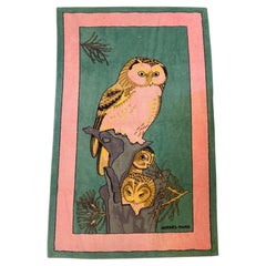 Hermes Chouette Terry Beach Towel