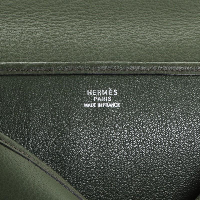 Black Hermes Christine Handbag Leather