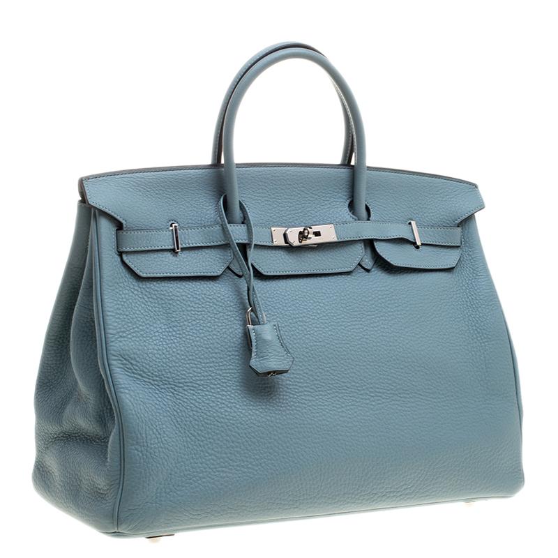 Hermes is known for its flawless craftsmanship and high quality. Hermes Birkin was inspired by Jane Birkin and is one of the most desired handbags in the world. A timeless classic that never goes out of style. Handcrafted from the highest quality of