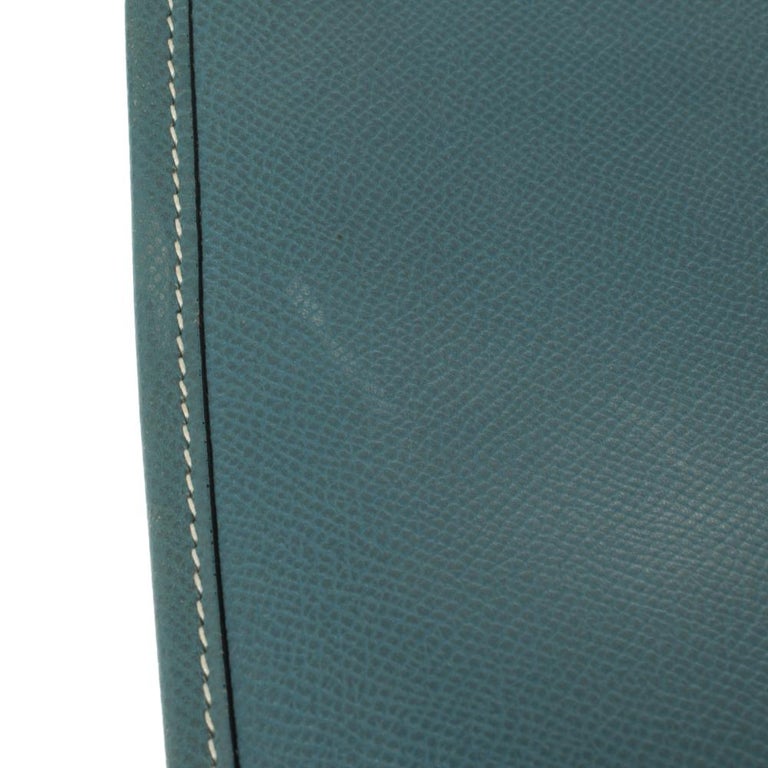 Hermes Ciel Epsom Leather Evelyne I PM Bag at 1stDibs | hermes evelyne pm