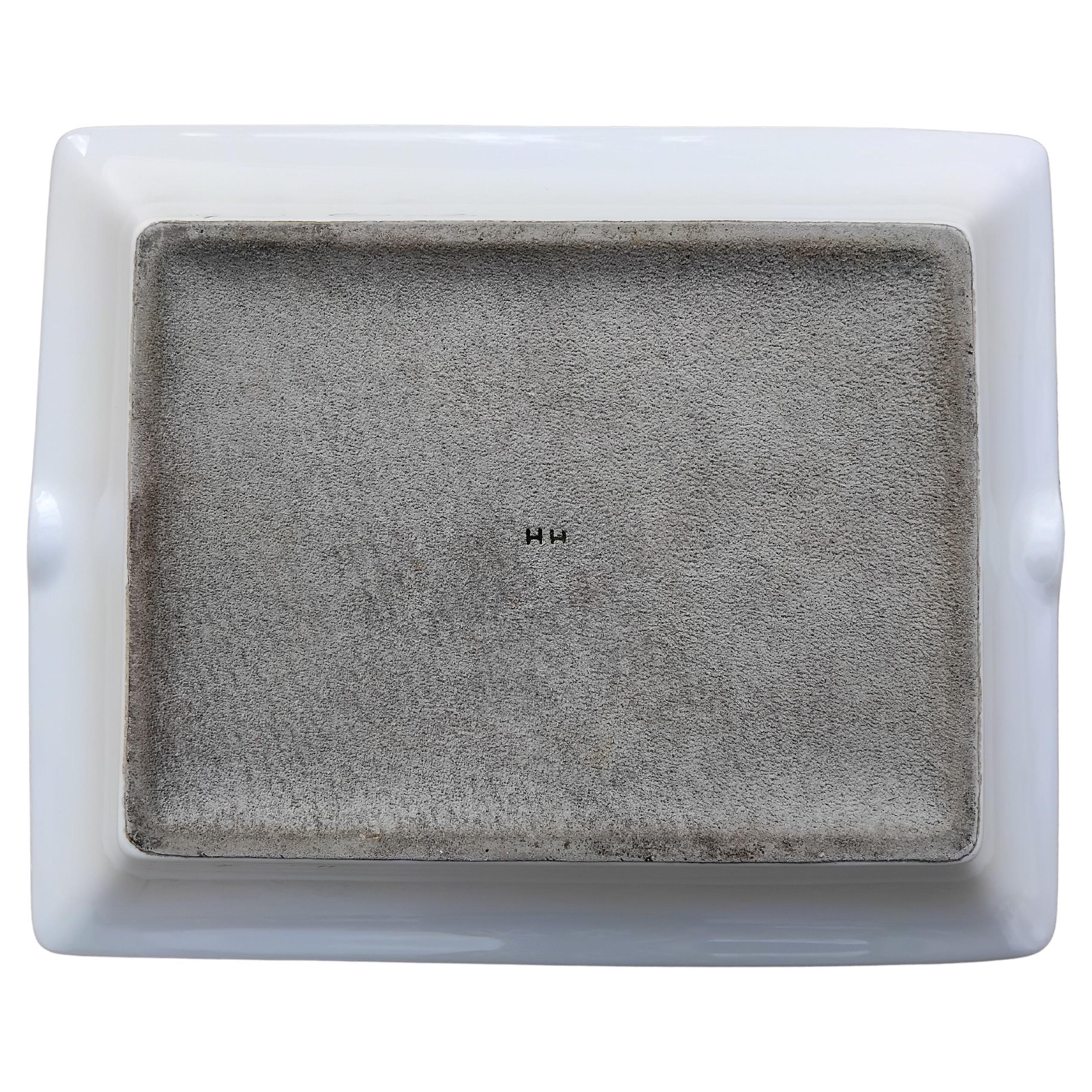 Hermès Zigarren-Aschenbecher Wechseltablett 2 Hunde von Cecil Aldin Porzellan im Angebot 5