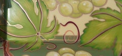 Hermès Cigar Ashtray Change Tray Bunch of Grapes Vine Pattern Porcelain