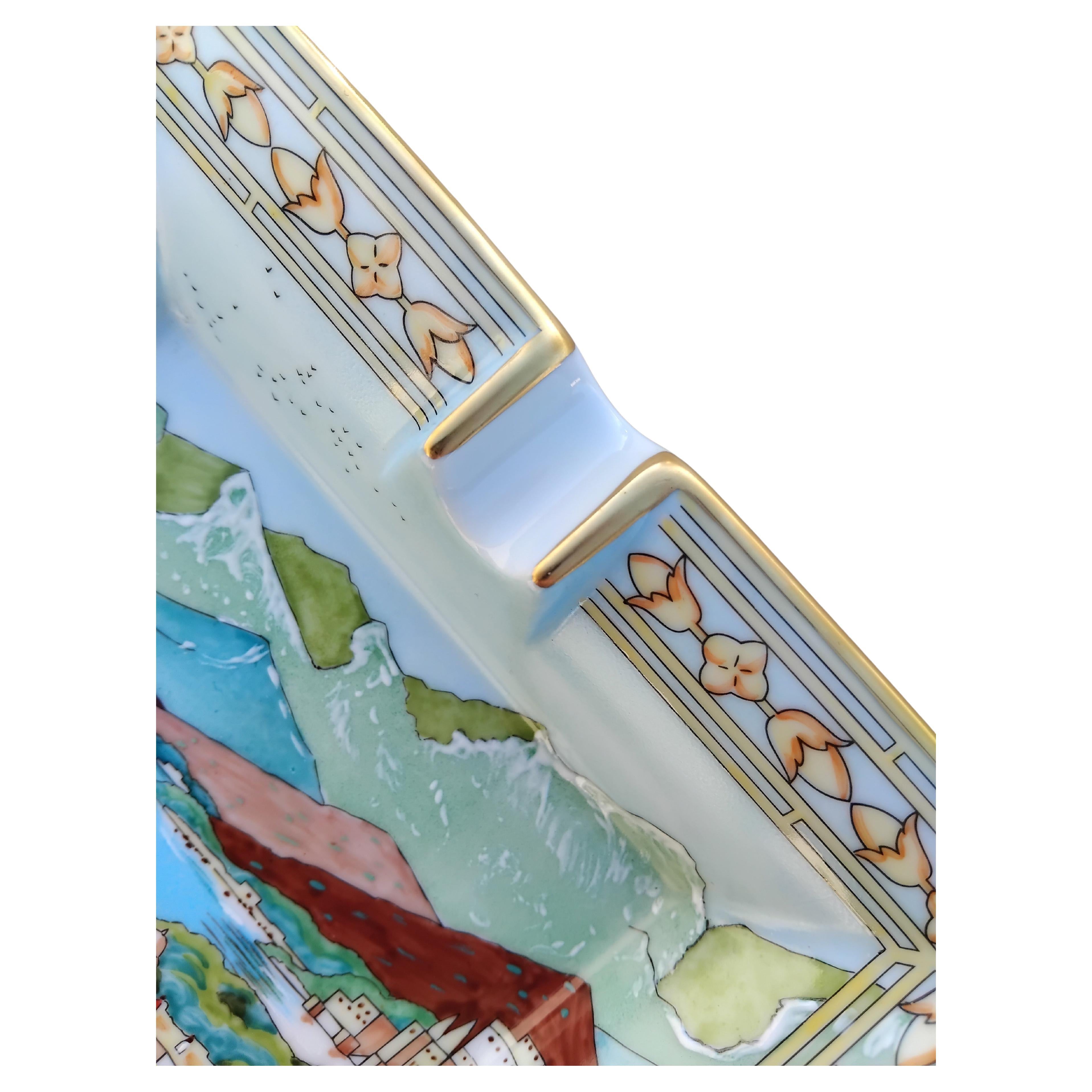 Hermès Zigarren-Aschenbecher Wechseltablett Le Fleuve Sacre Gange Ganga Indien im Angebot 7