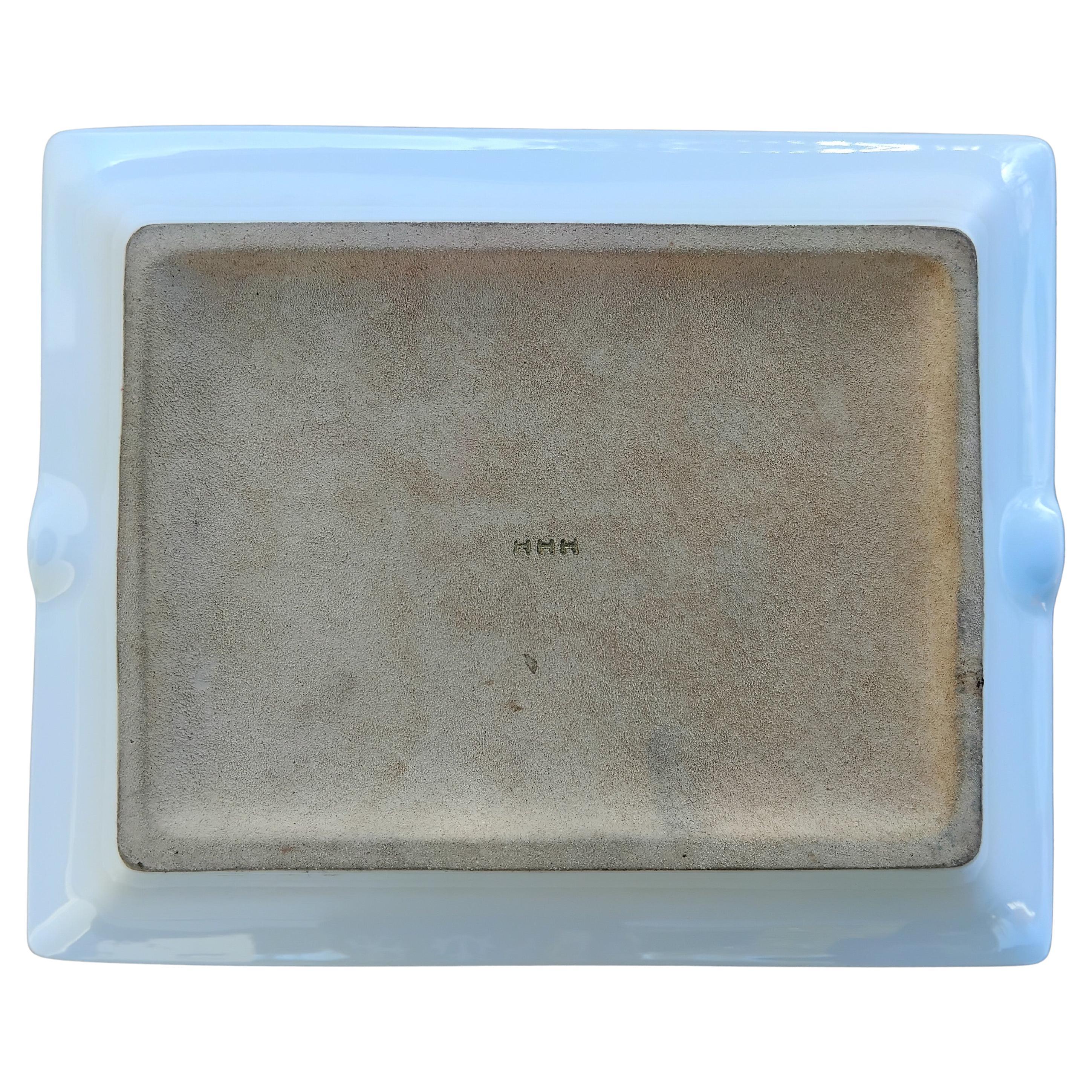 Hermès Zigarren-Aschenbecher Wechseltablett Le Fleuve Sacre Gange Ganga Indien im Angebot 8