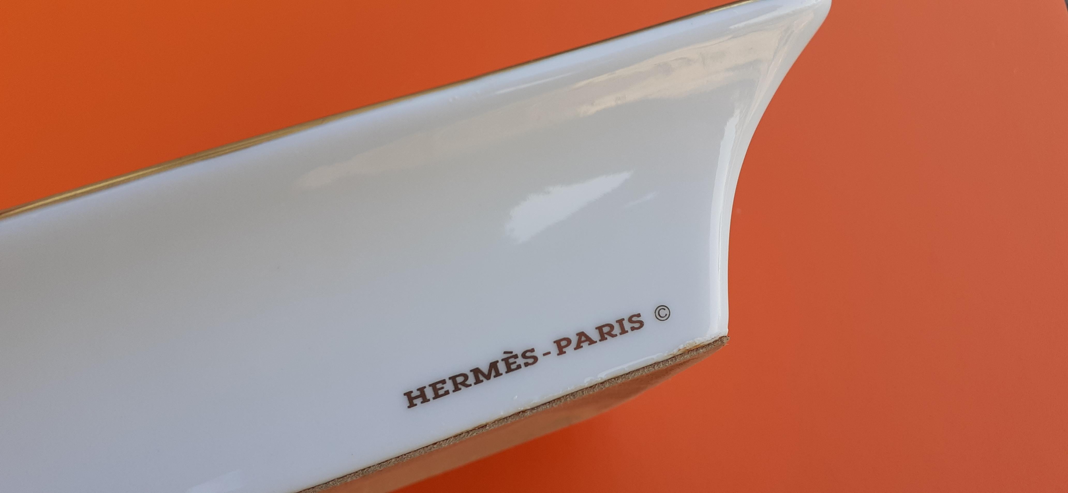 Hermès Zigarren-Aschenbecher Wechselgeld Tablett Löwe und Löwin Kenia Afrika R Dallet im Angebot 11