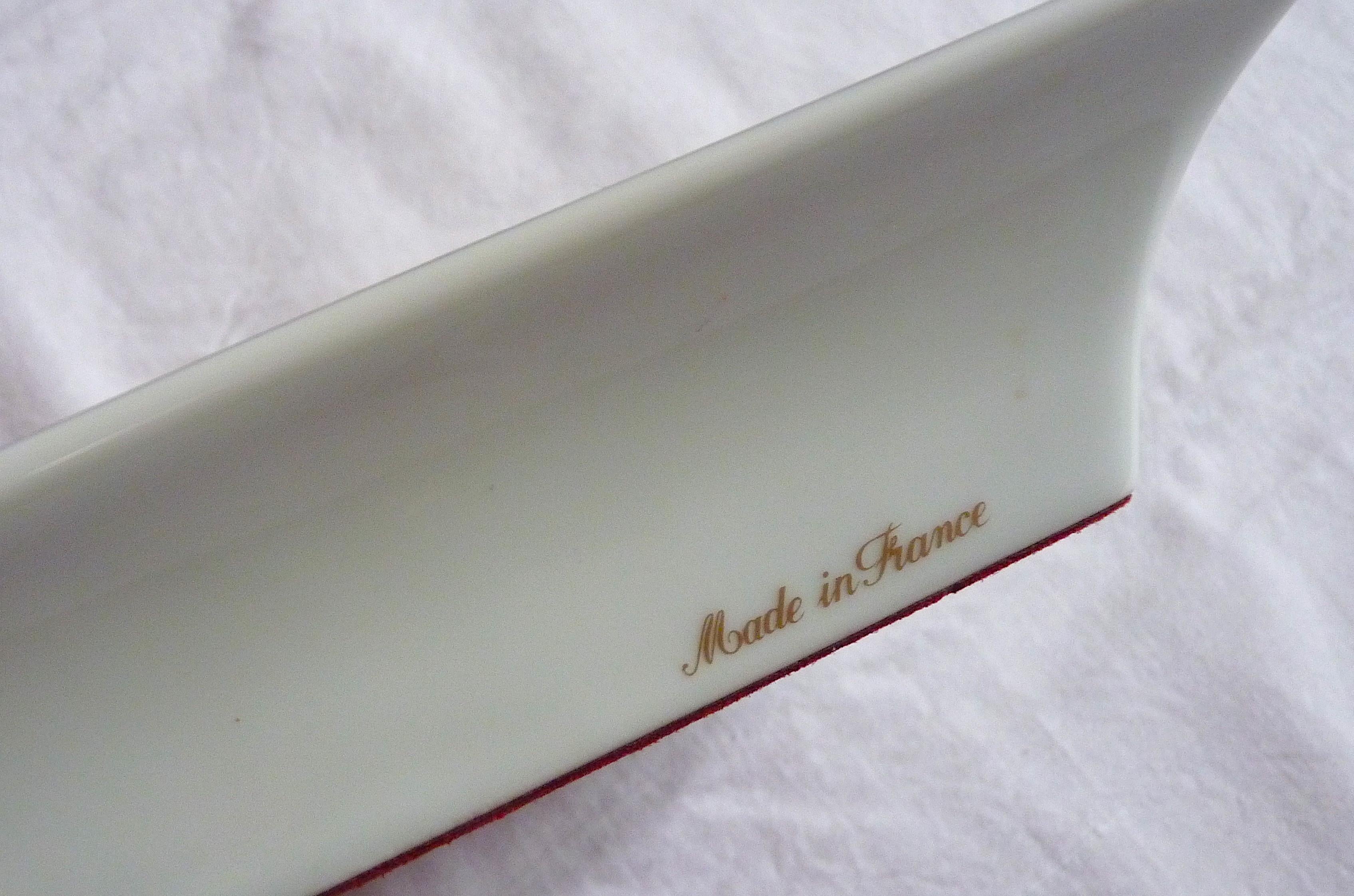 Hermes Cigar Ashtray Change Tray Red Compass Perfect Condition In New Condition For Sale In CHAMPEAUX-SUR-SARTHE, FR
