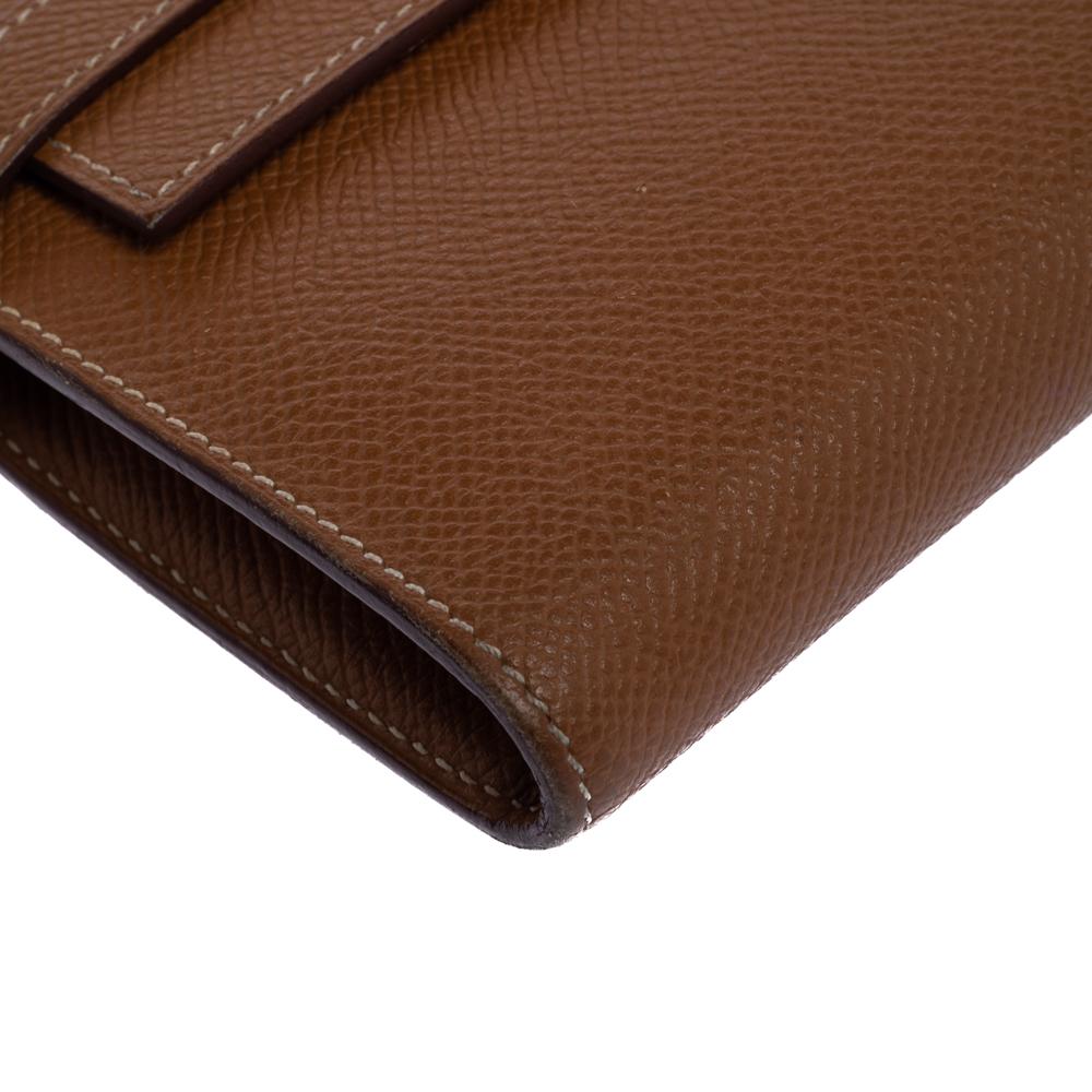 Hermes Cigare Epsom Leder Kelly Brieftasche 5