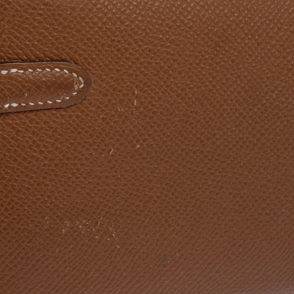 Hermes Cigare Epsom Leather Kelly Wallet 1