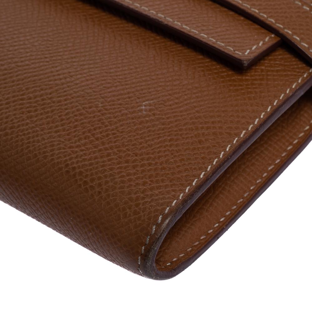 Hermes Cigare Epsom Leder Kelly Brieftasche 2