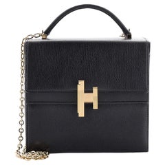 Hermes Cinhetic Top Handle Bag Chevre Mysore