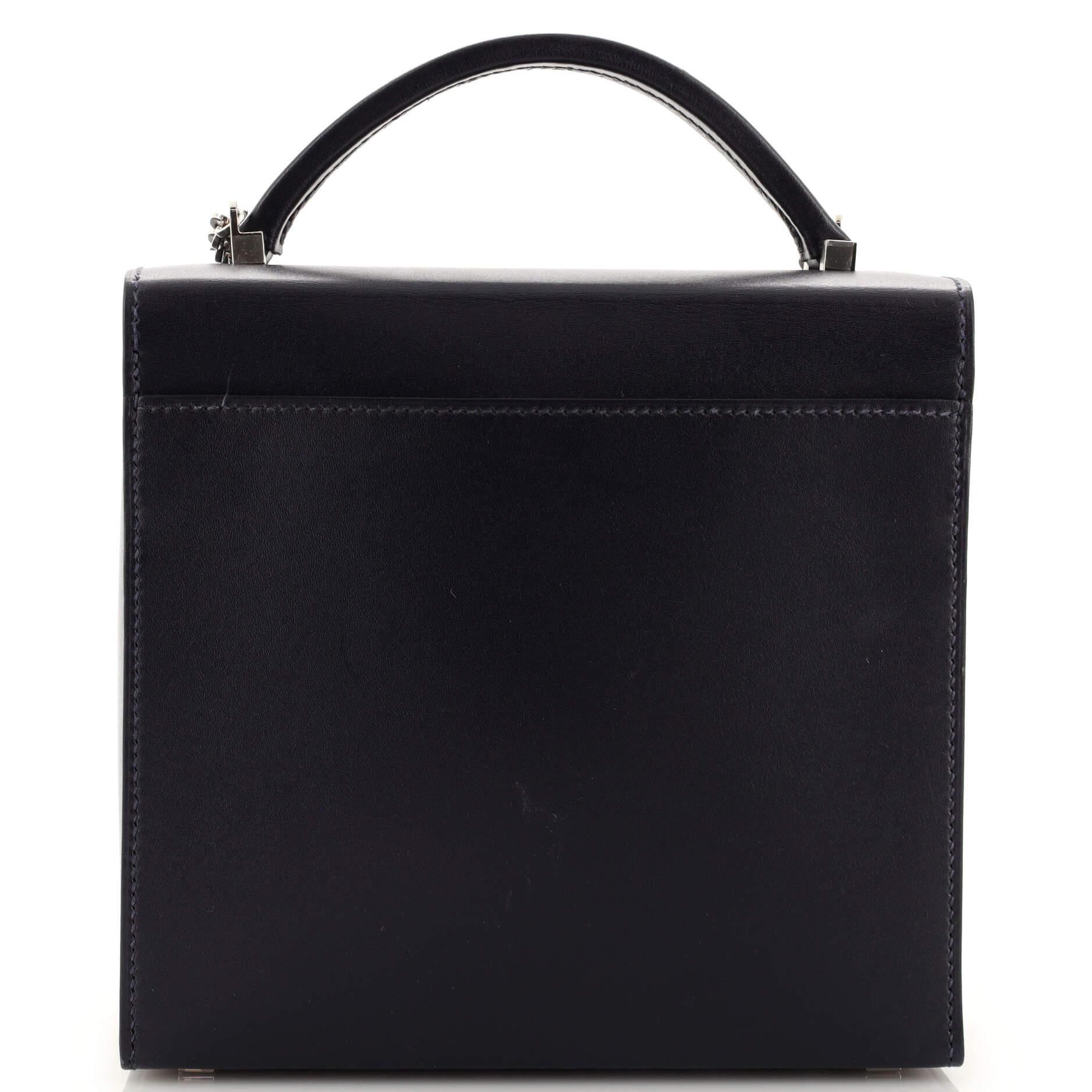 Women's or Men's Hermes Cinhetic Top Handle Bag Villandry Calfskin