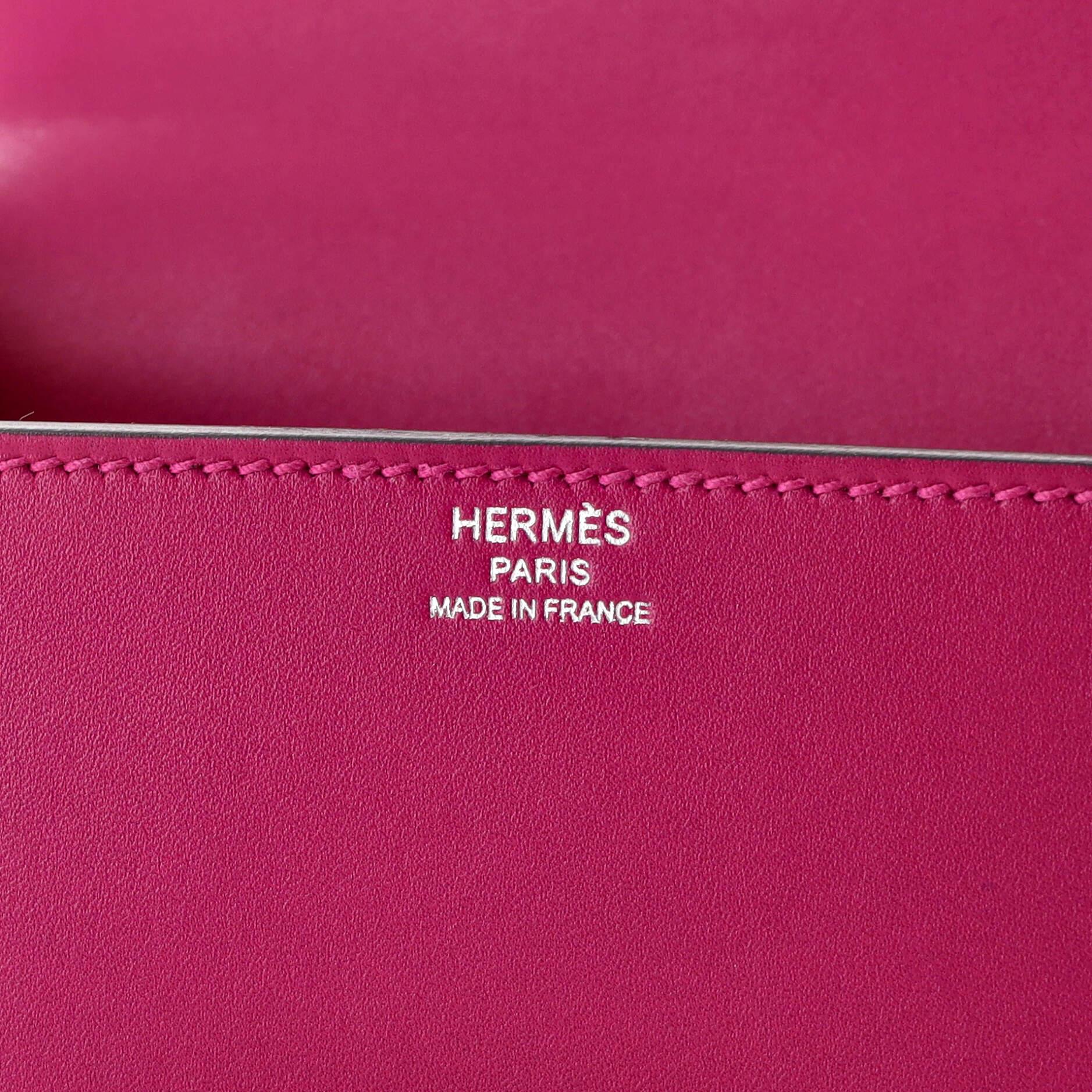 Hermes Cinhetic Top Handle Bag Villandry Calfskin For Sale 4