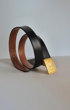 HERMÈS - Cintura in pelle vintage