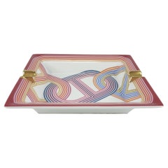 Hermes Circuit 24 Ashtray Porcelain Pink