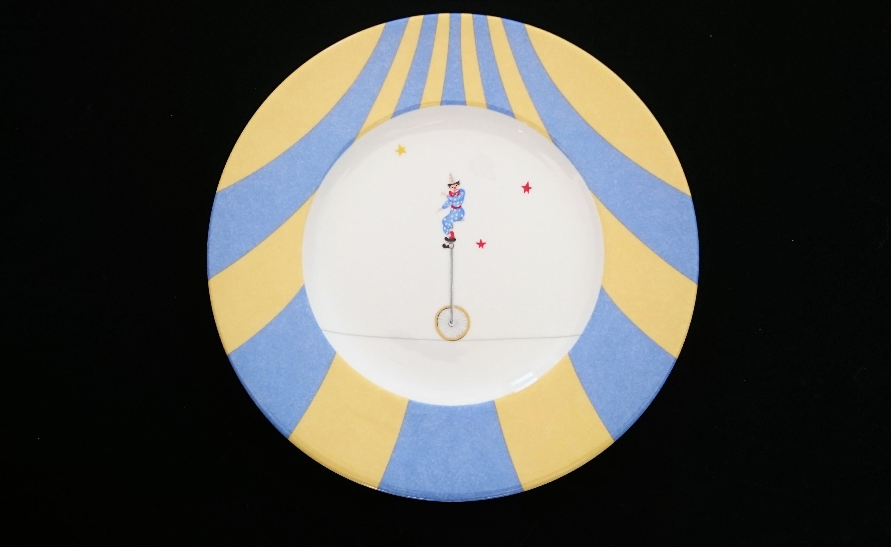 Hermès Circus Porcelain Service (6 pieces set) For Sale 1