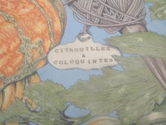 Hermès Citrouilles Et Coloquintes Scarf