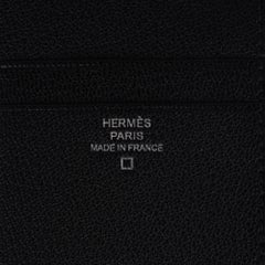 Hermes MC2 Euclide Kartenetui Schwarz Matt Alligator Neu w / Box