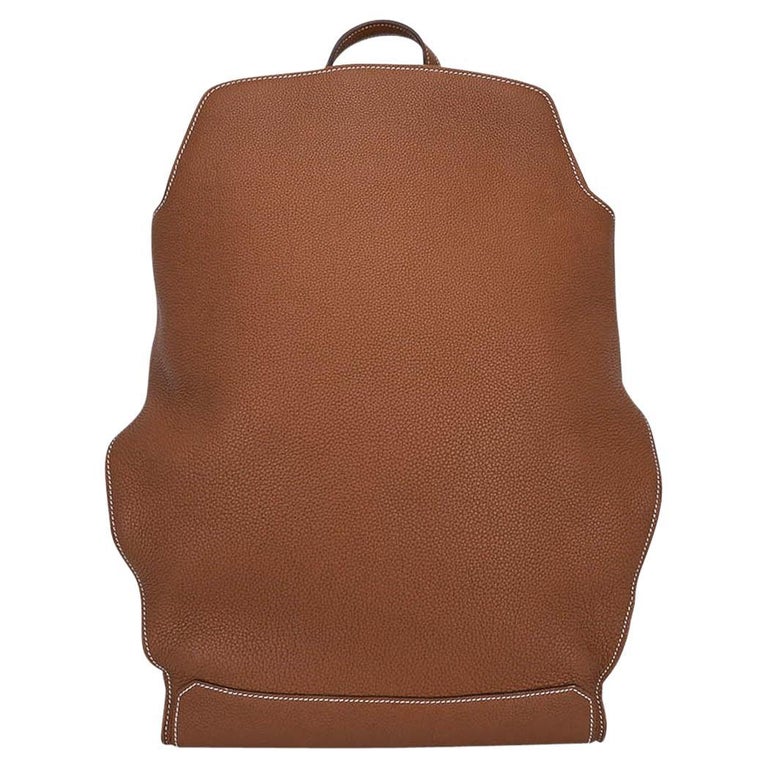 Hermes Hac a Dos GM Backpack Men's Bag Black Togo Palladium Hardware –  Mightychic