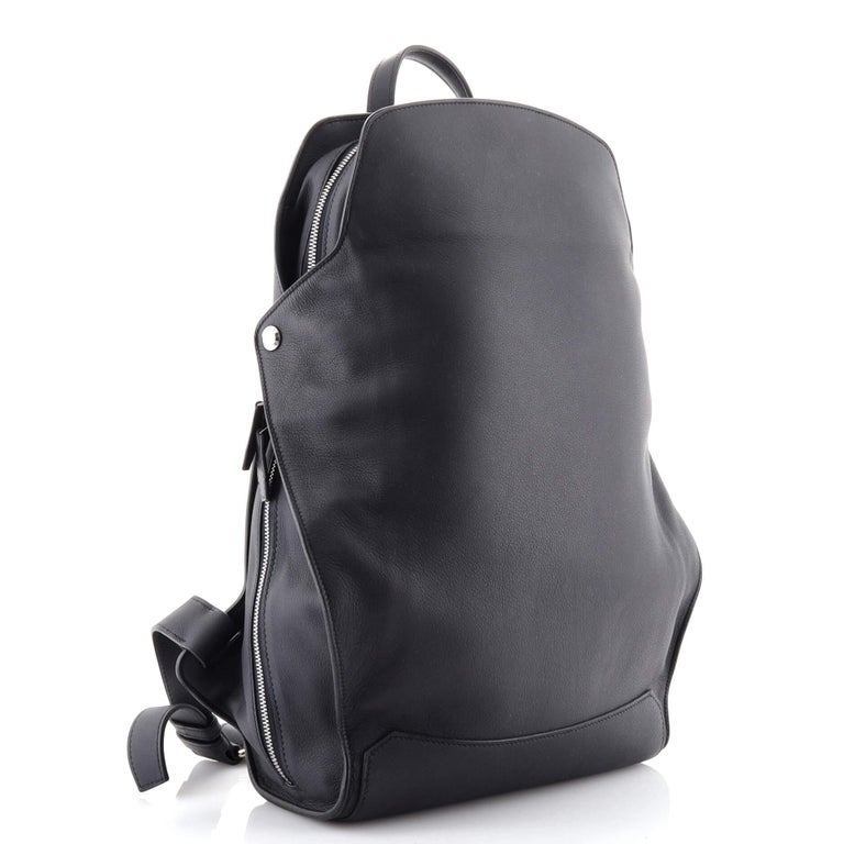 Hermes Cityback Backpack 27cm Jet Black Epsom Souple Supple