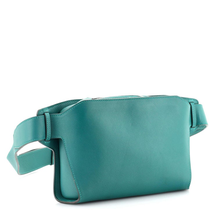 Hermes Cityback Belt Bag Evercolor Green 126635238