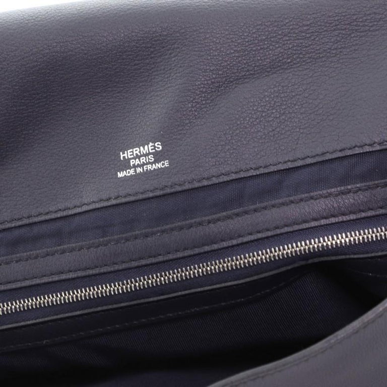 Shop HERMES Cityslide Plain Leather Messenger & Shoulder Bags ( H078259CB89  ) by evlin54