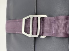 HERMÈS Cityslide Pouch Evercolor Indigo Blue Leather Messenger Bag Clutch