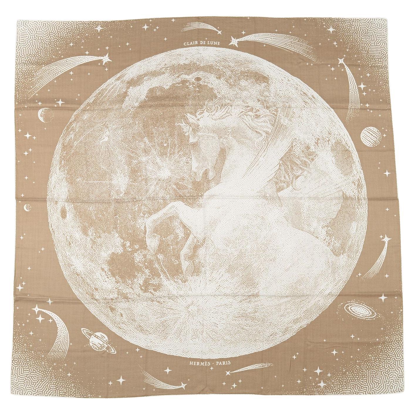 Hermès "Clair de Lune” Cashmere Shawl For Sale